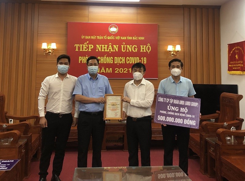 AMDI GROUP: CHUNG TAY ĐẨY LÙI DỊCH COVID - 19